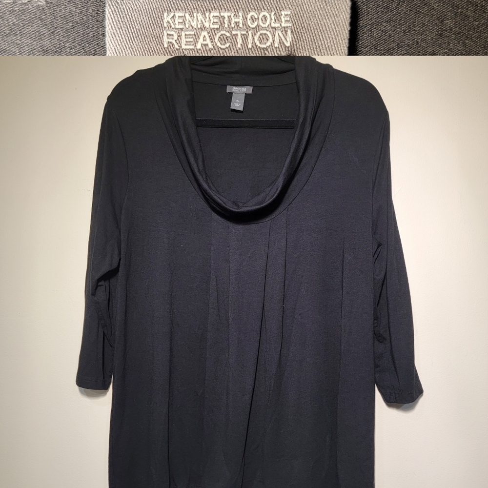 Kenneth Cole reaction cowl-neck top
